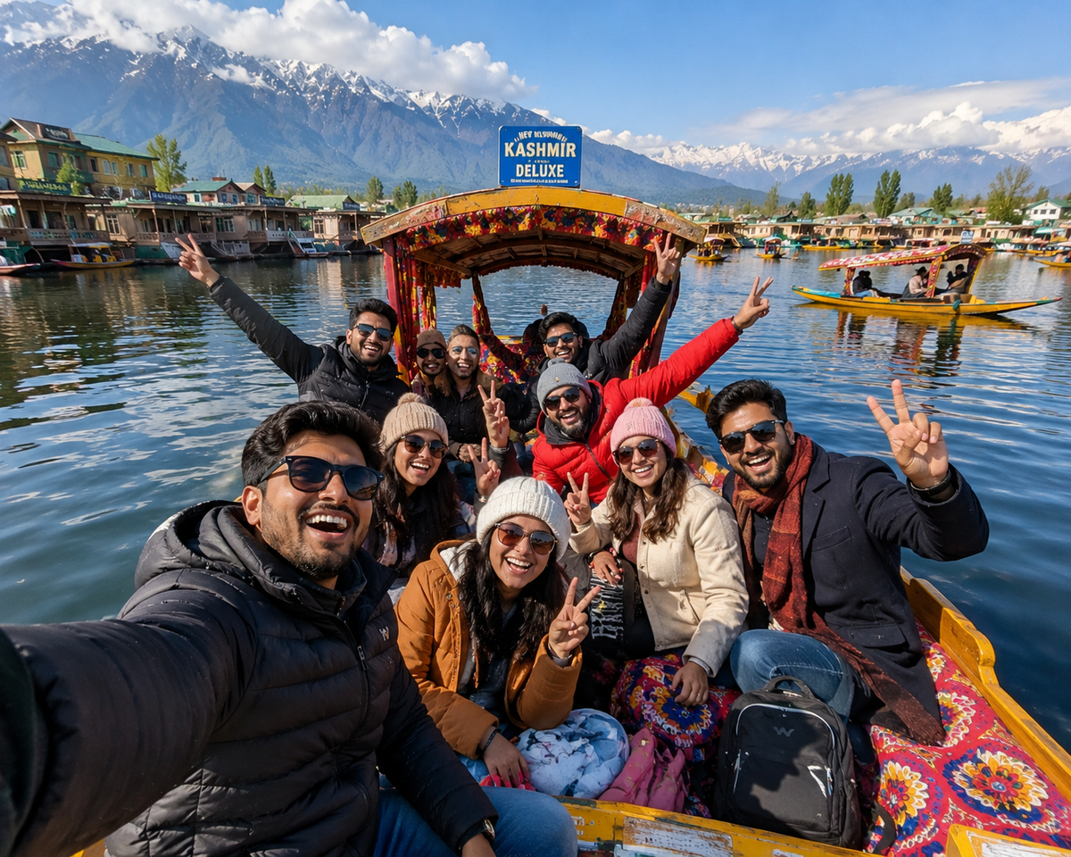 SRINAGAR TO SRINAGAR TOUR PACKAGE-5N/6D