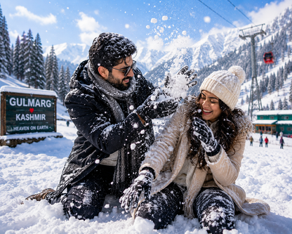 KASHMIR TOUR PACKAGE-JAMMU TO JAMMU -COUPLE PACKAGE -5N/6D